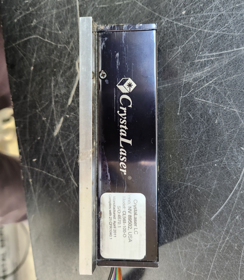 CL 2000 DIODE PUMPED CRYSTAL LASER POWER SUPPLY