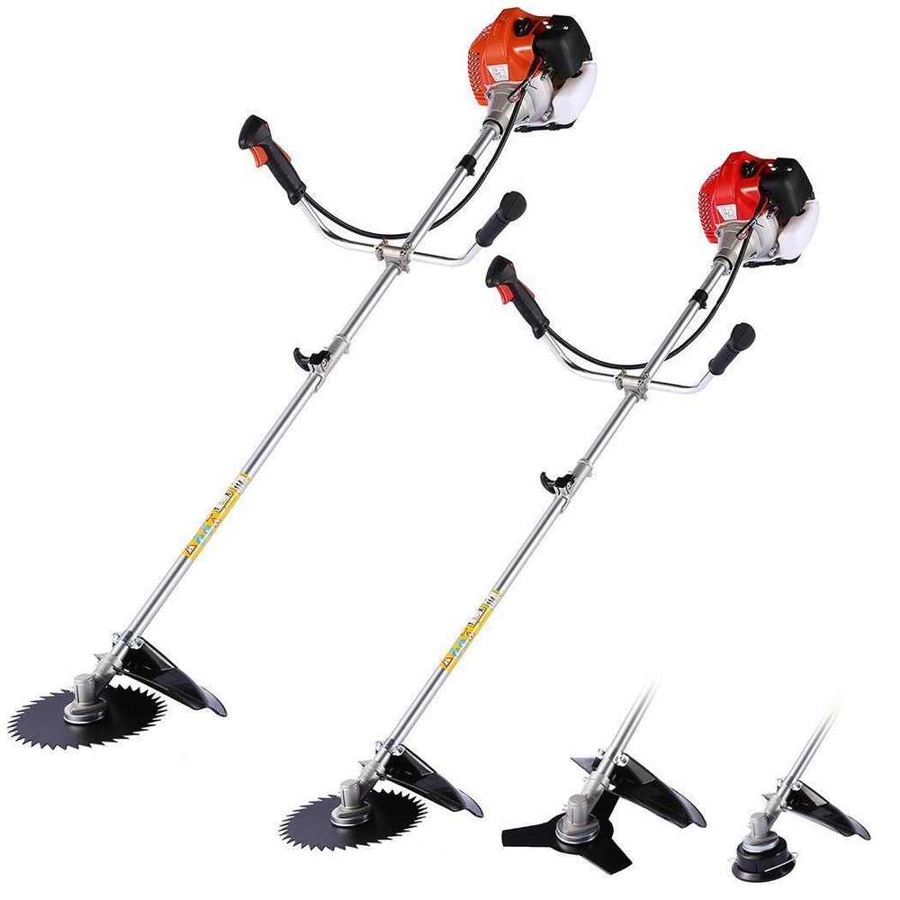 2-Cycle 58cc Gas String Trimmer String Trimmer Straight Shaft Weed Wacker Garden