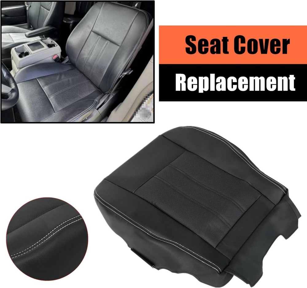 SecosAutoparts Driver or Passenger Side Bottom Replacement Perforated Leather Se