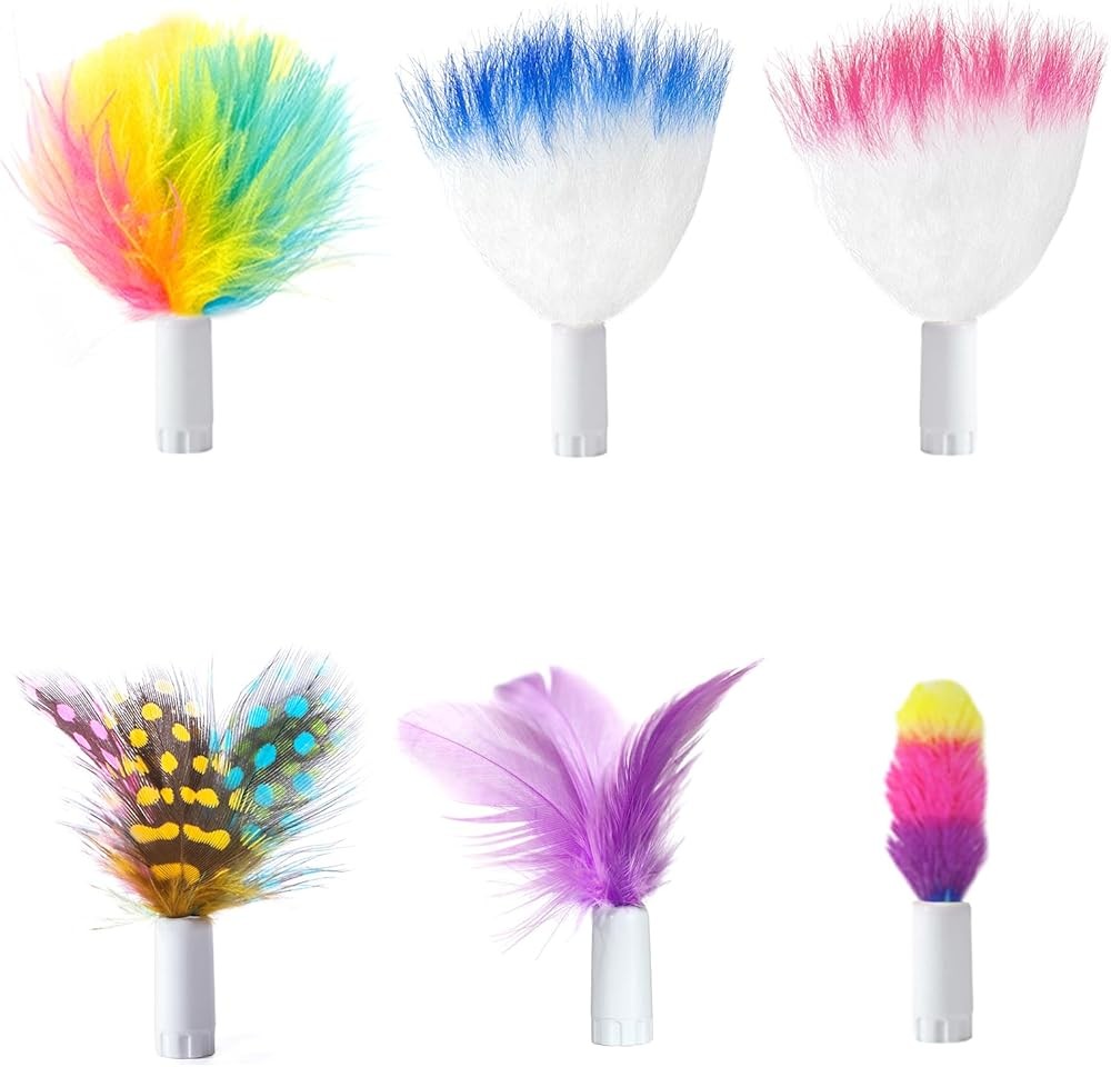 Feathers Replacement ONLY Interactive Cat Toys