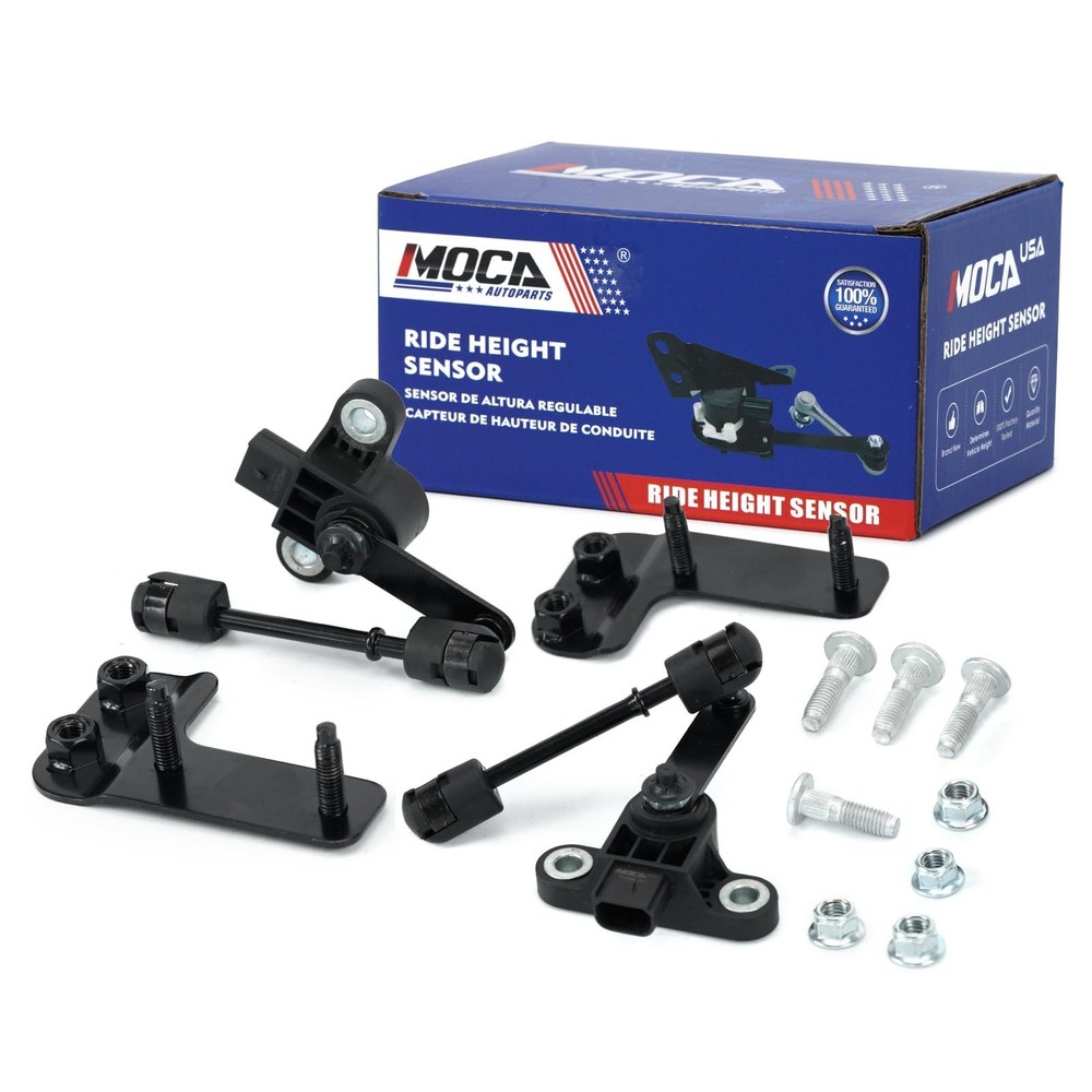 MOCA 2 Pcs Ride Leveling Height Sensor Front Left & Right Fit 2003-2006 for L...