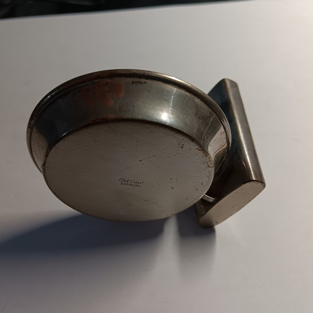 Old Crest H-M sterling napking ring