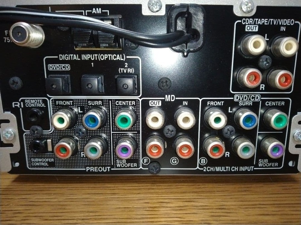 Onkyo PR-155SPX AV Controller Processor Powers On Untested Silver Japan