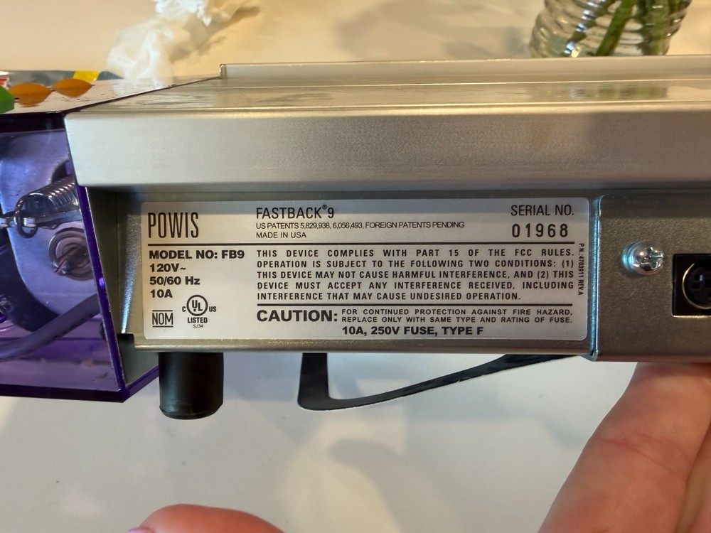Powis Parker Fastback 9 FB9 Thermal Binding Machine Tested Powers On