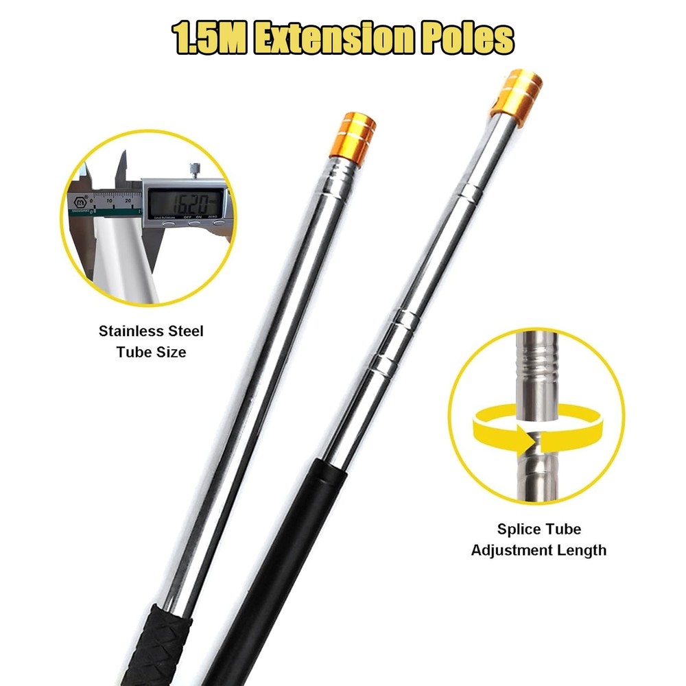 Ladder Pull Down System Kit Attic Pull System Hook Set Replacement For Cord Rope