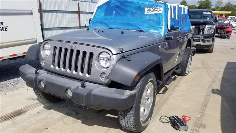 17 JEEP WRANGLER JKU RADIATOR CORE SUPPORT
