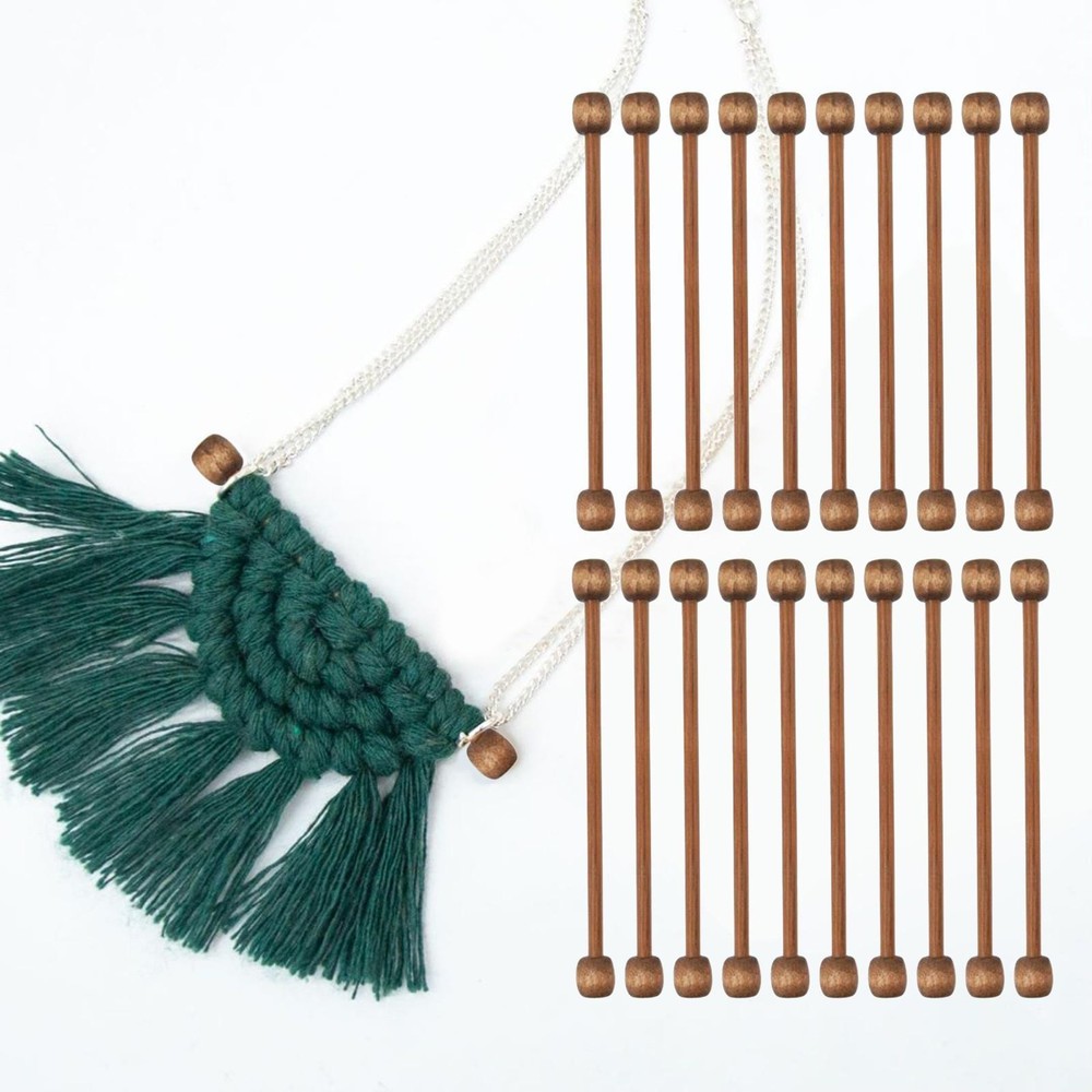 Wall Hanging Rod Set 20 Pcs Tapestry Hanging Pole for Macrame Weaving Scroll