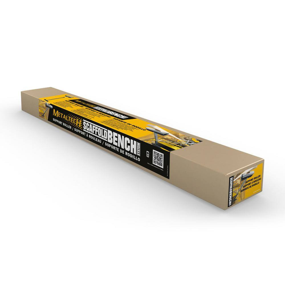 MetalTech Adjustable Steel Bench Support Roller 28in Work Table Miter Saw 75lb