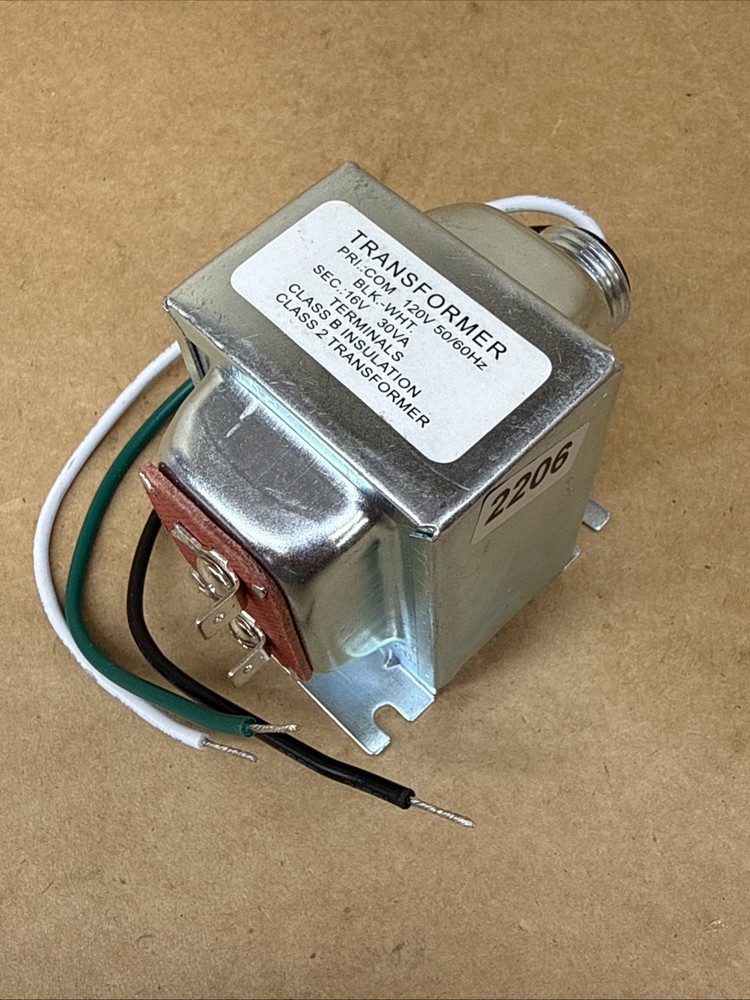 Transformer 16V 30VA Class 2