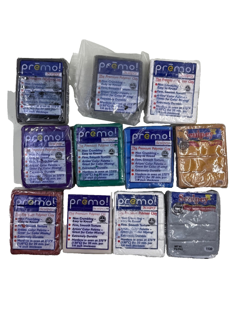 Polymer Clay Starter Kit-Bulk Lot