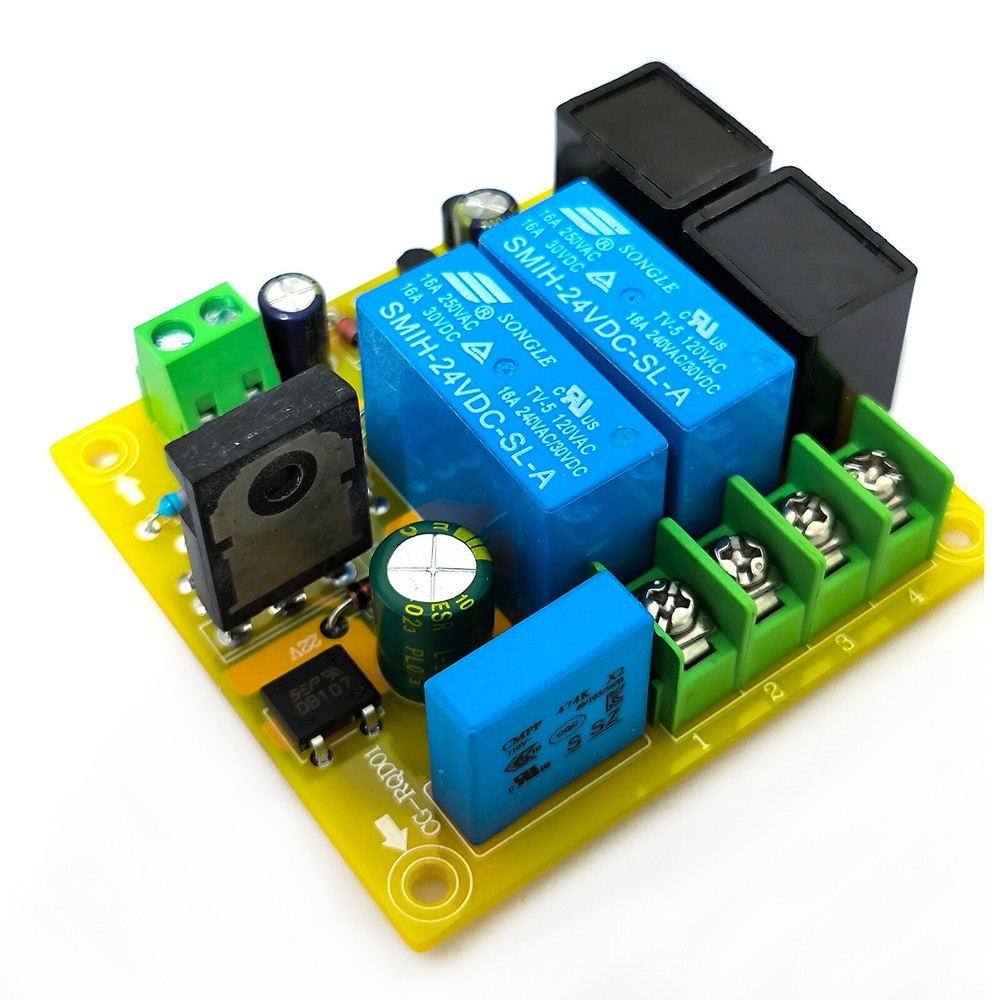 1pc Transformer/amplifier soft start board with temperature control 2600W