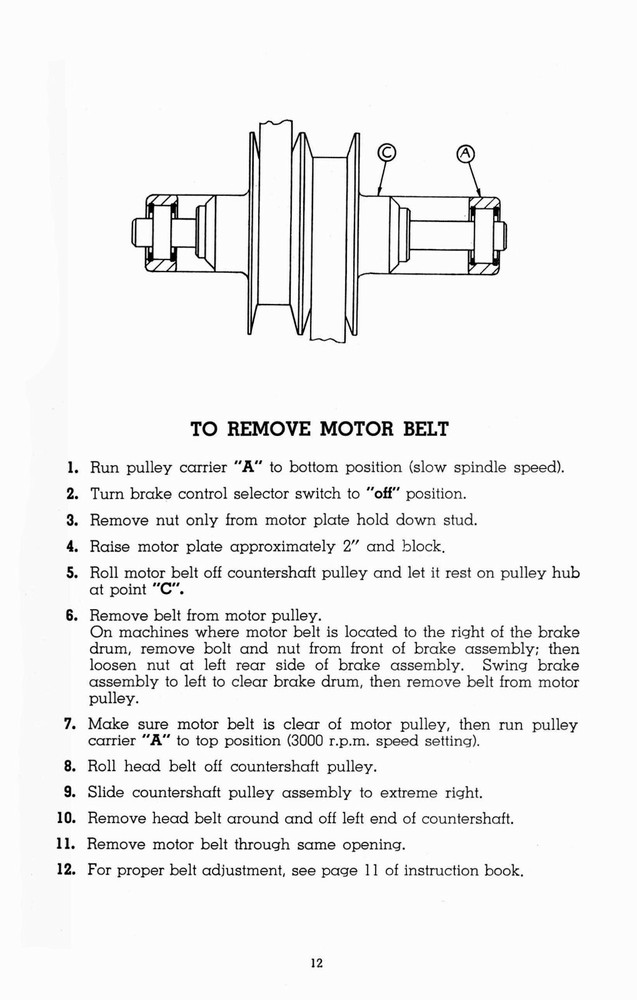 Hardinge Models HC & HCT Chucking Machine Operators Manual #1412