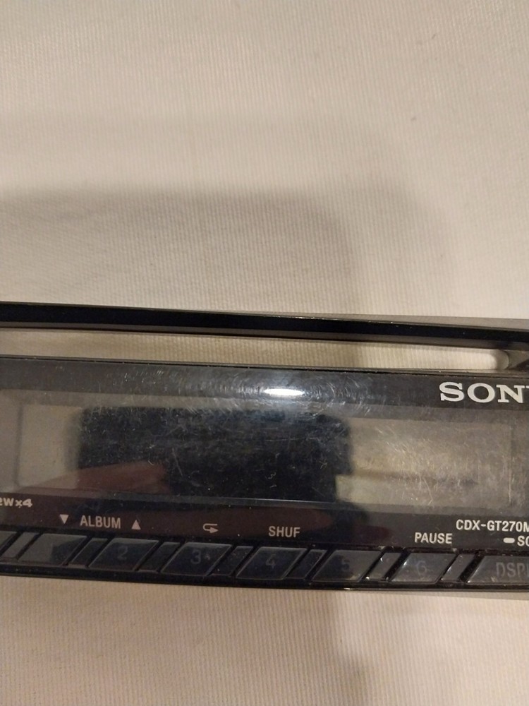 SONY CDX-GT270MP FACEPLATE