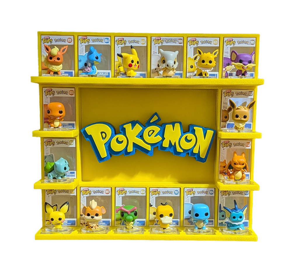 Pokémon Bitty Pop Display (Breakout Series) (3D Printed)