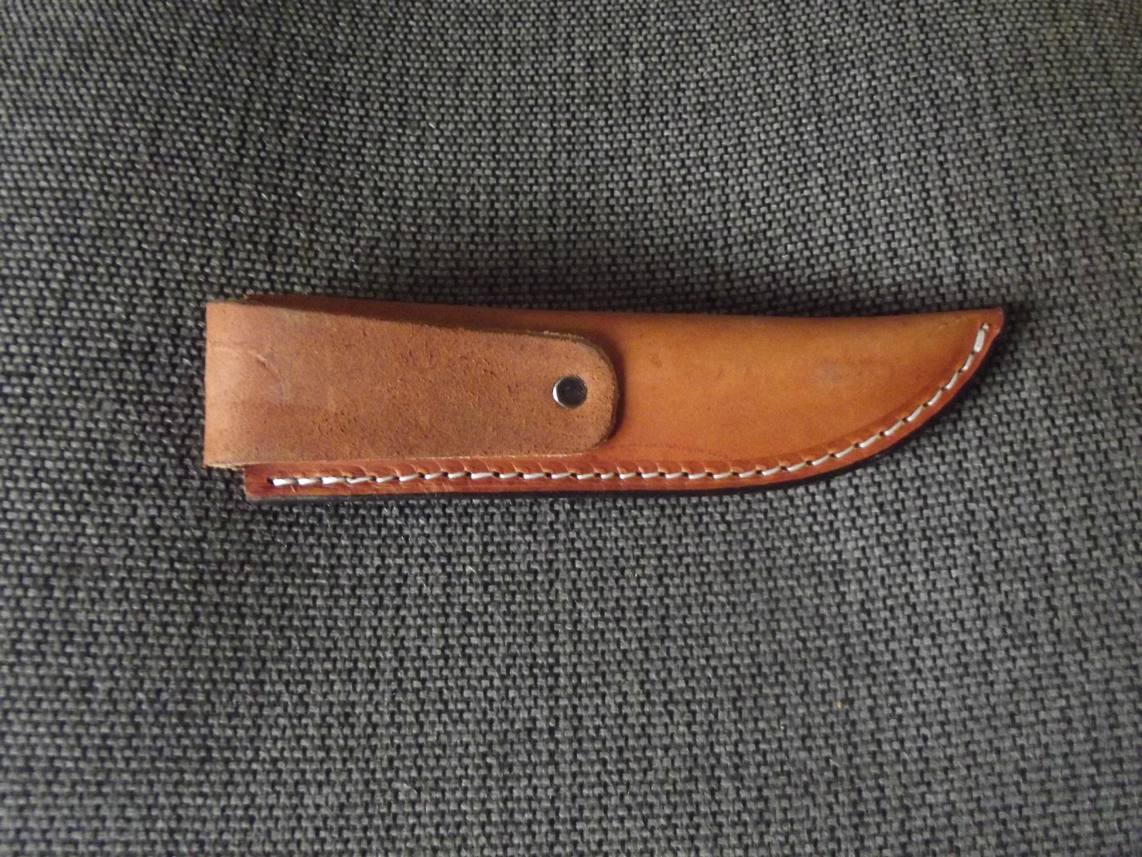 LEFT HANDED Custom Leather Sheath for  Fixed Blade Knife 1021