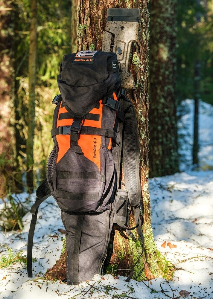 NeverLost AddOn Scout Hunting Backpack 28l Black/Orange