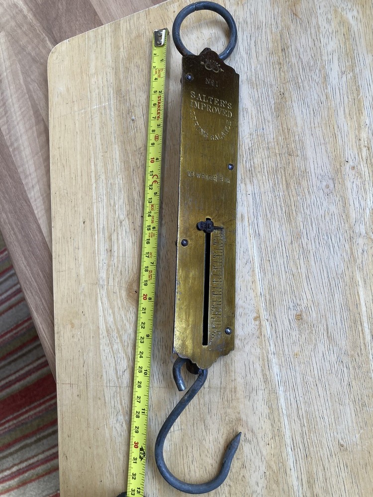 Vintage Salter Spring Balance No1 Scale