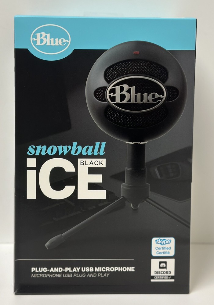 Snowball Ice Black USB Microphone