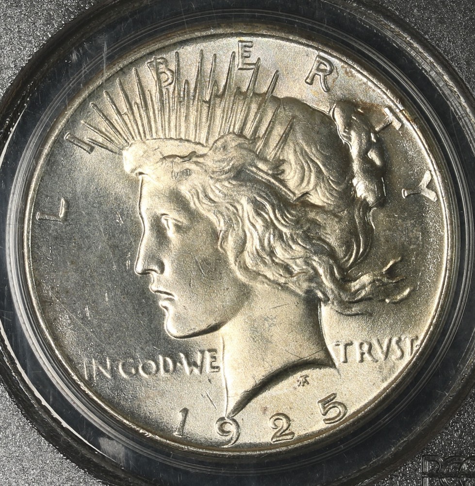 1925 P Peace Silver Dollar PCGS MS-66
