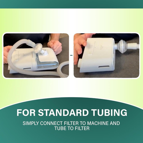 Universal Fit in-Line Viral Filter Improve Your Using Experience for CPAP...