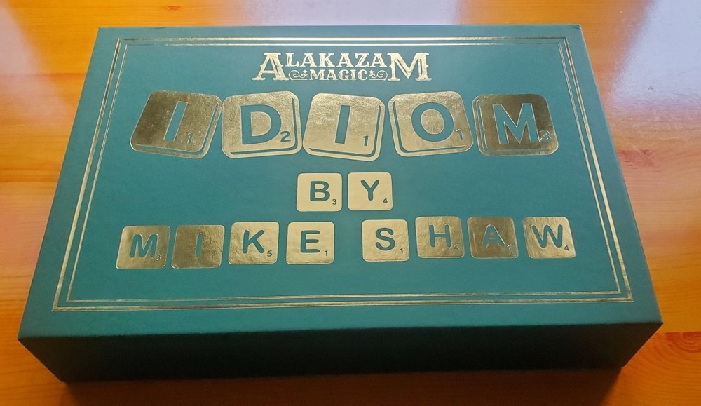 IDIOM Magic Trick Scrabble Mentalism