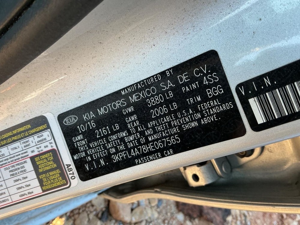 FORTE 2017 Glove Box 4928474