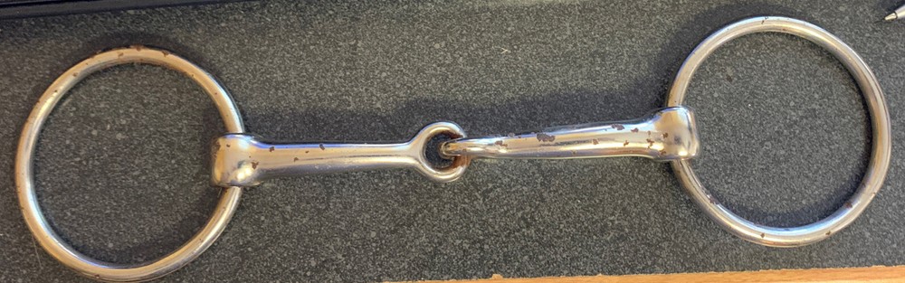 5” Loose Ring Snaffle Used Little Rust