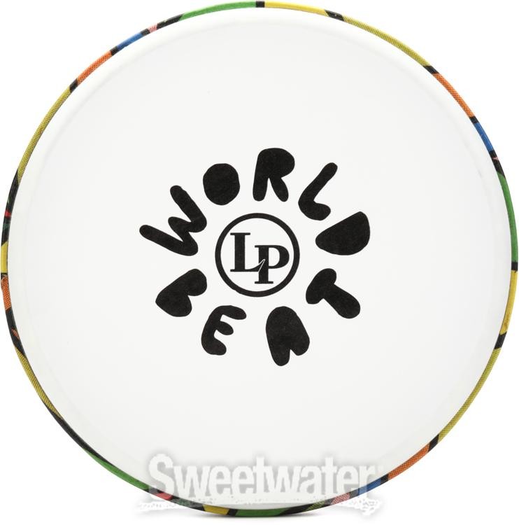 Latin Percussion World Beat Frame Drum - 10 inches, Multicolor