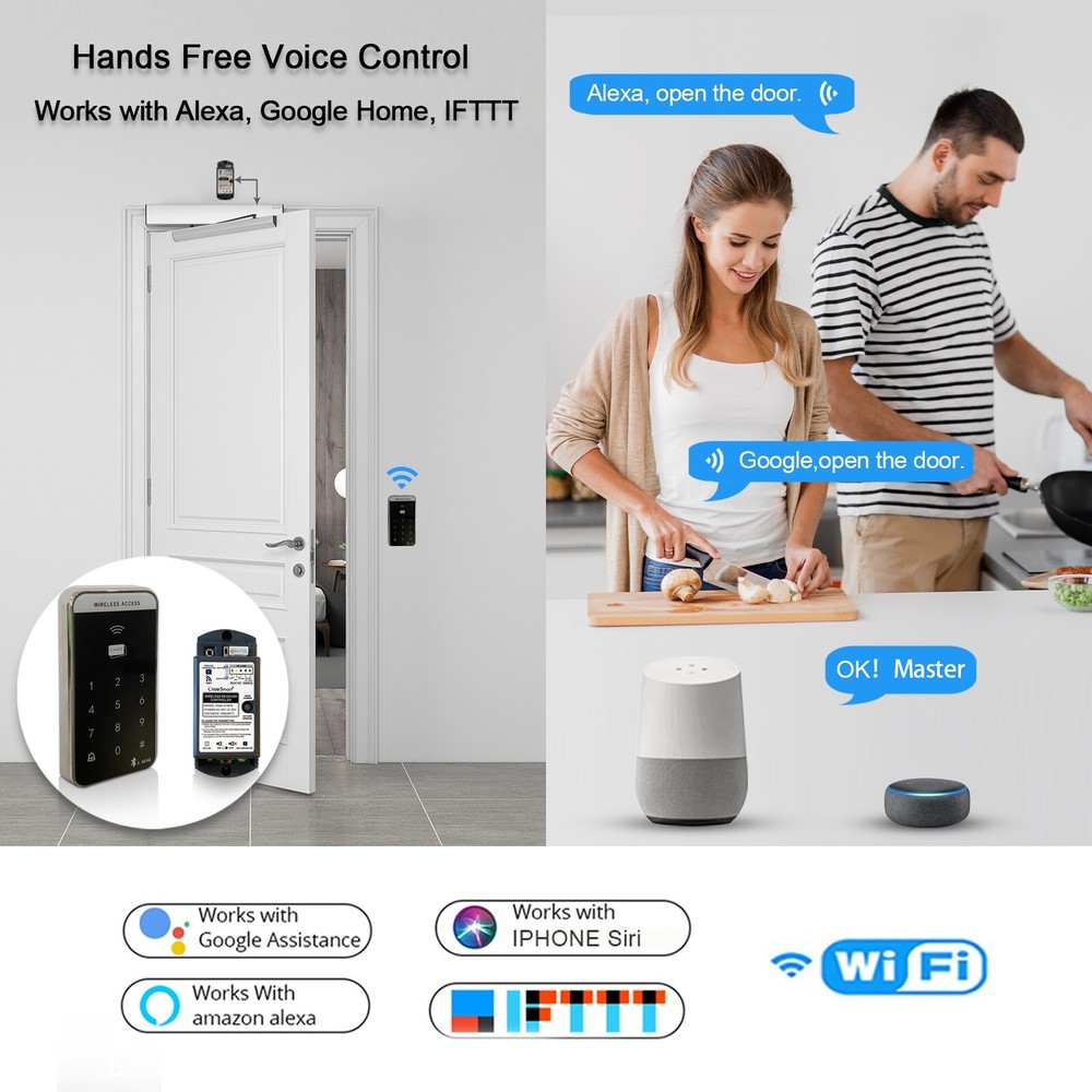 WIFI Smart Wireless Access Keypad Kit for Automatic Entry System