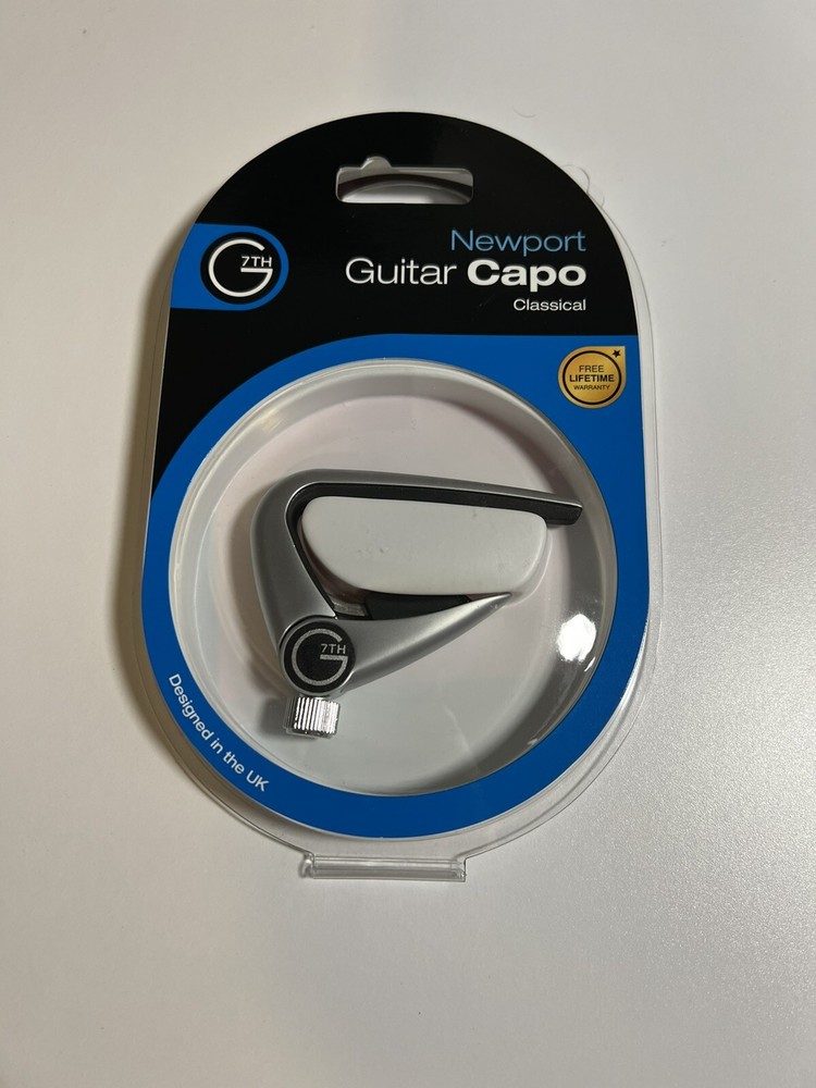 G7th Newport Capo - Classical, Silver