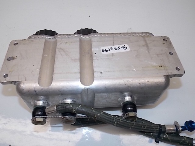 Billet Alum 3 Chamber Brake Fluid Reservoir BMRS L/W lines AP race 061725-15