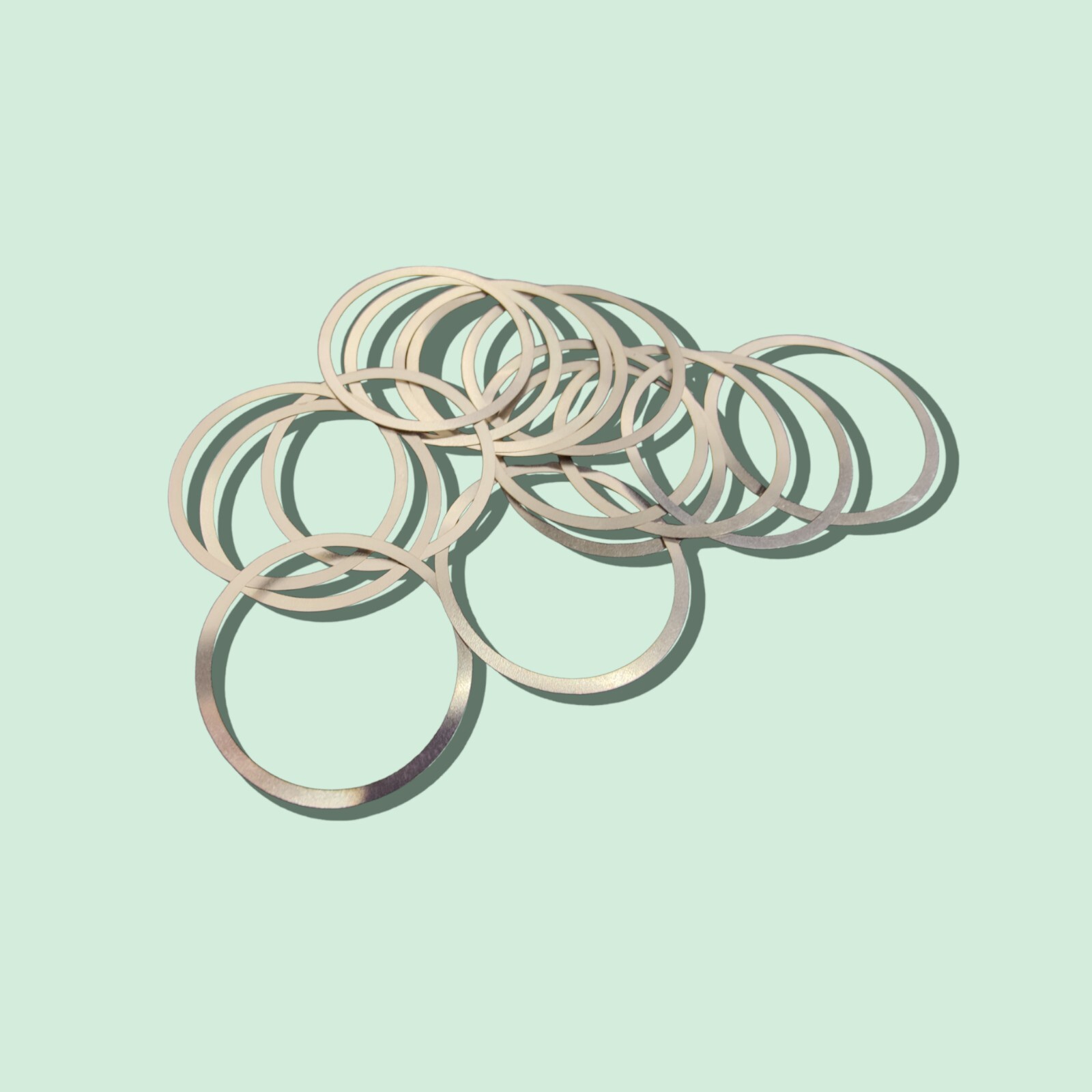 Barrel Shim Nuts Free Float Spacers Adjustment Alignment .002 Thick (20 Pieces)