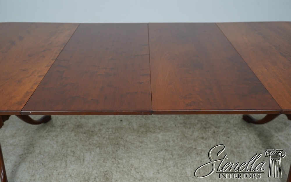 L60662: ELDRED WHEELER Cherry Bench Made Dining Room Table