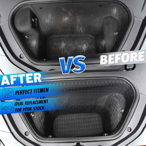 Binding Carpeted Full Cover Mat,Integrated All Front Trunk Cargo Mat Liners