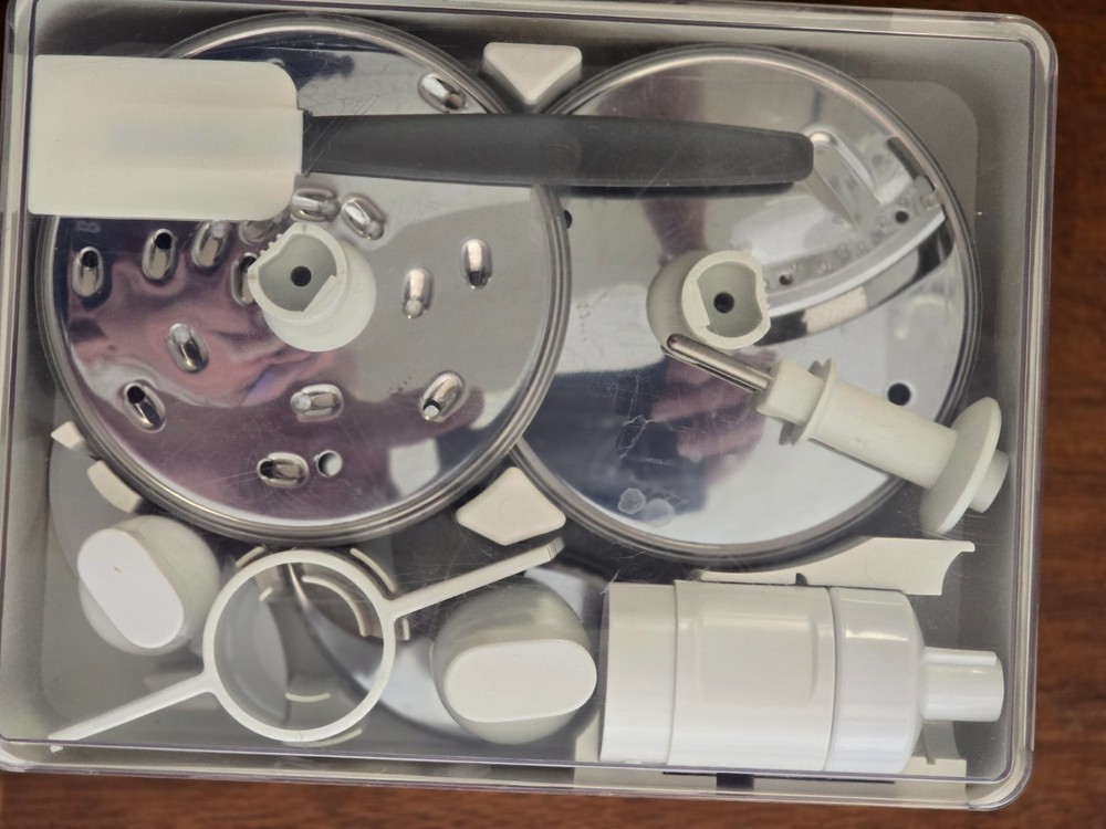 KitchenAid Architect Silver Food Processor KFP1333CSO + 10 pc Attachment Box