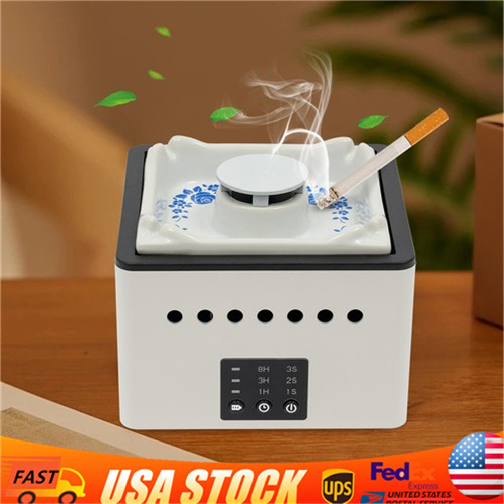 Cigarette Smoke Grabber Filter Smart Electric Smokeless Air Purifier Ashtray
