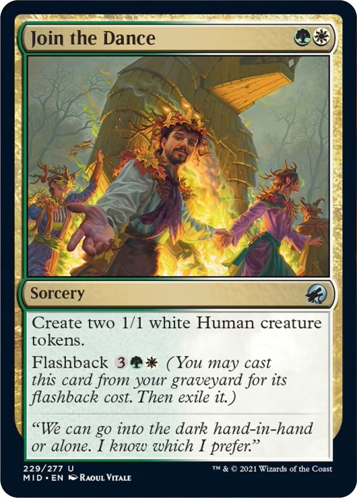 Join the Dance Innistrad: Midnight Hunt 229 MTG LP