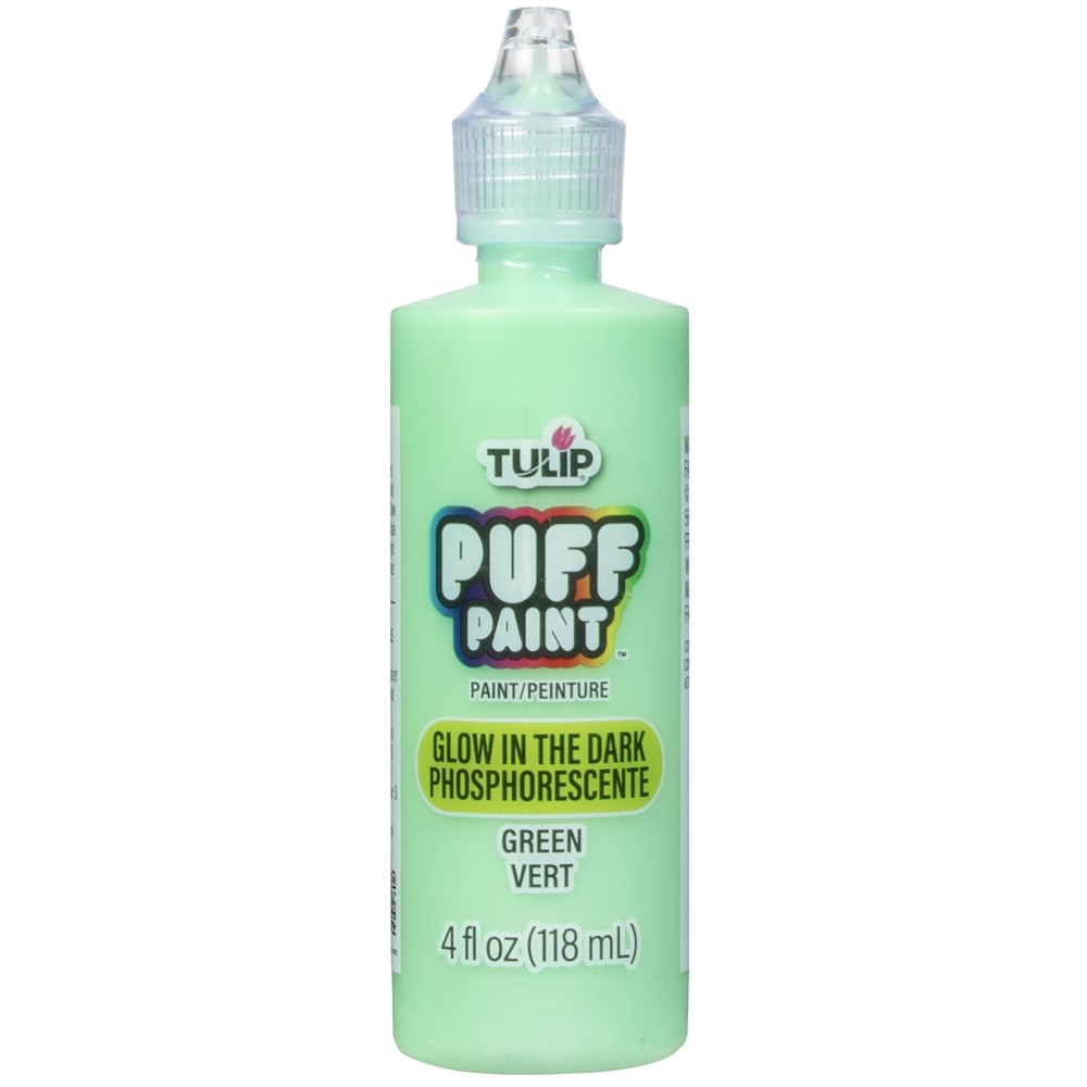 Tulip Dimensional Fabric Paint 4oz-Glow - Green