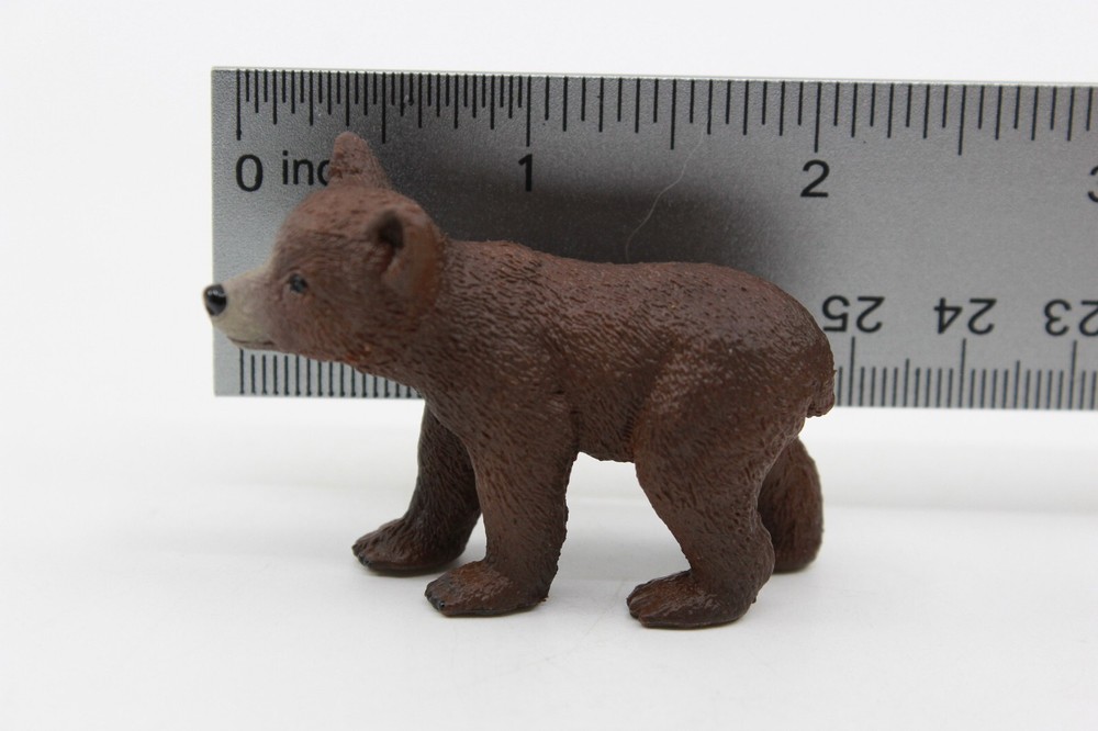 Brown GRIZZLY BEAR CUB 2" Animal Figure - 2018 Schleich