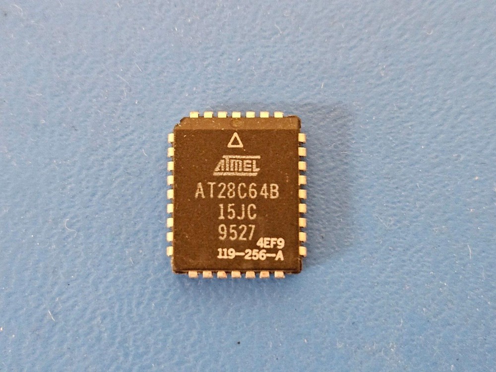 (5 PCS) AT28C64B-15JC ATMEL IC EEPROM 64KBIT PARALLEL 32PLCC *Refurbished*