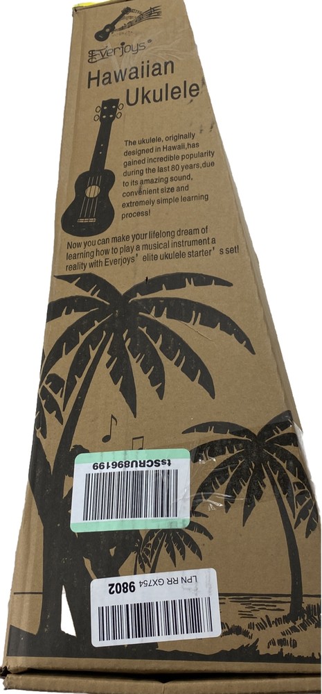 Everjoys Soprano Rainbow Ukulele Beginner Pack (EVUK)