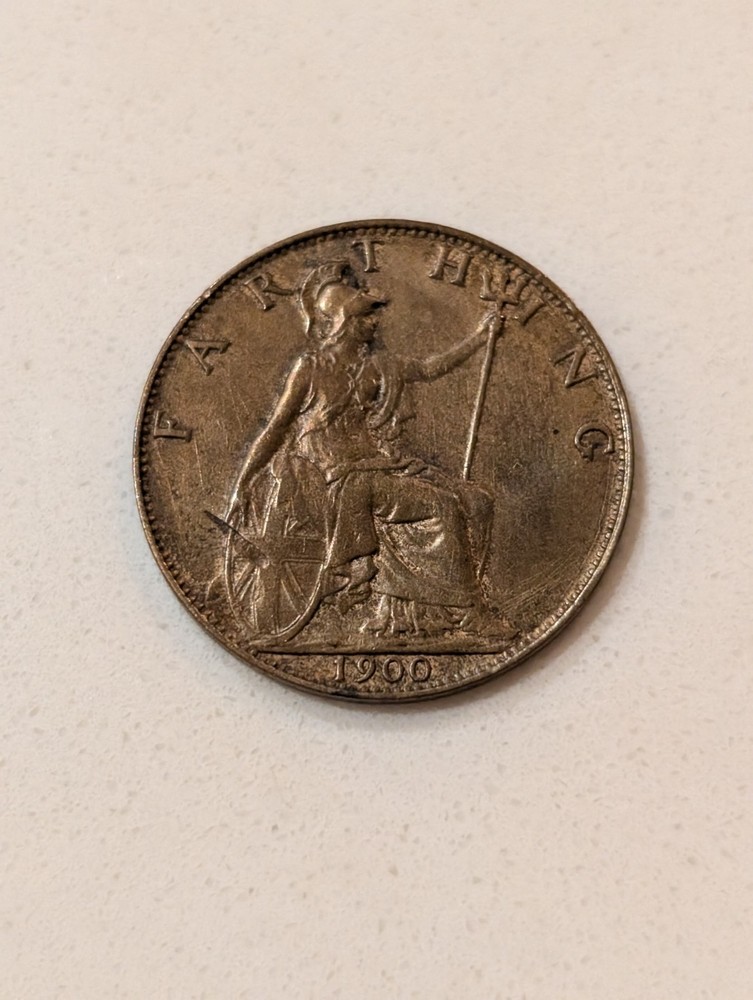 1900 - Farthing - Great Britain - K 7