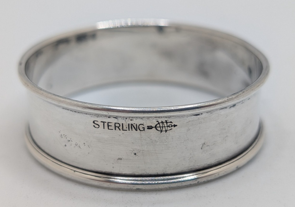 Webster Sterling Silver Napkin Ring "Mary" name engraving
