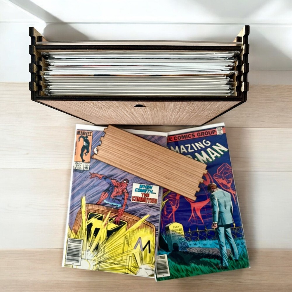 Comic Frame Sits On a Desk, Hangs On a Wall! PLUS it Stores 10-15 Comics!