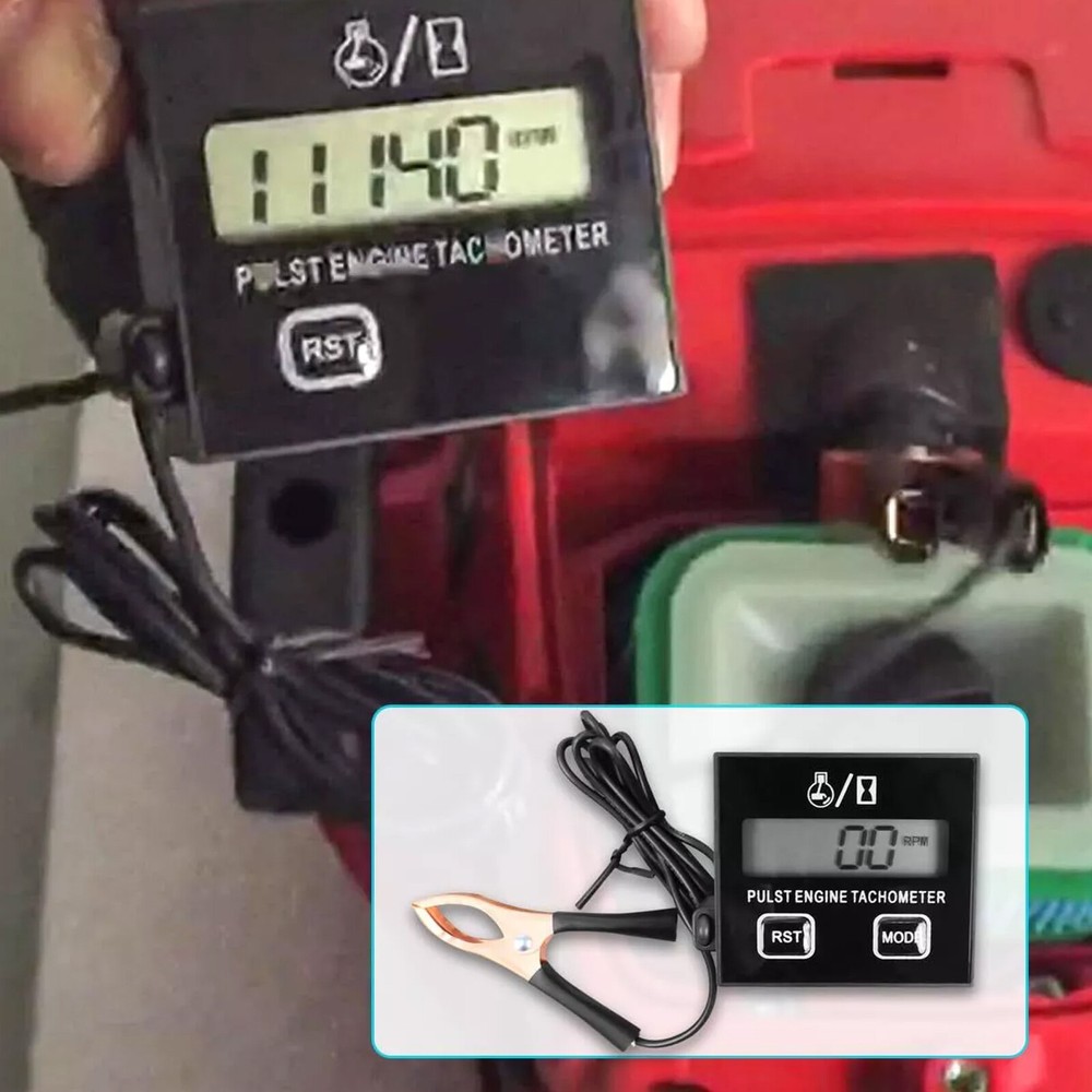 Small Digital Tachometer Digital Engine Tachometer Inductive Tachometer Digit