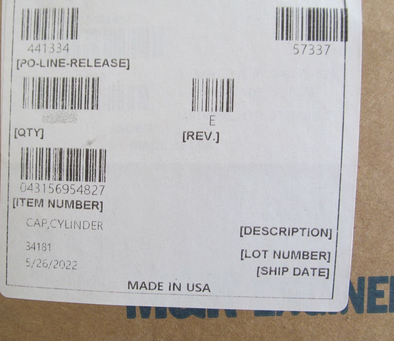 10-PACK NEW SCHLAGE/ ALLEGION C503118 BRASS CYLINDER/ FSIC CORE SCREW CAPS