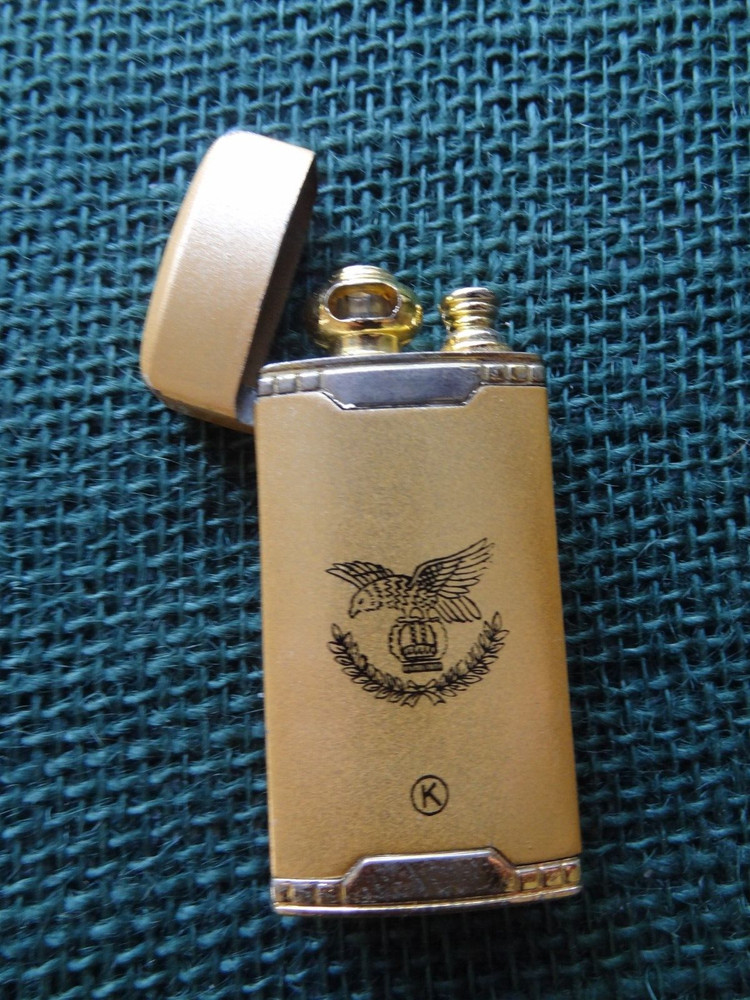 Goldtone American Eagle Butane Lighter
