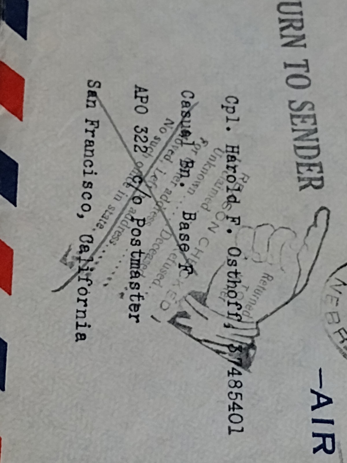 WW2 US Army Corporal /Photos/Letters , Discharge Papers , Pictures . Etc