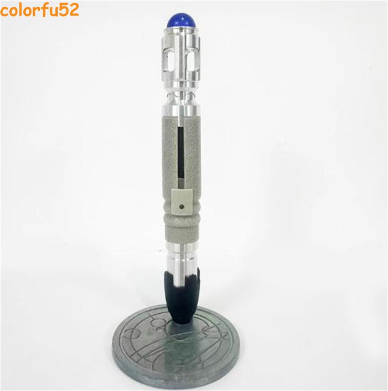 Replica Doctor Who Master 10th Metal Sonic Screwdriver Scalable LED Prop Collect