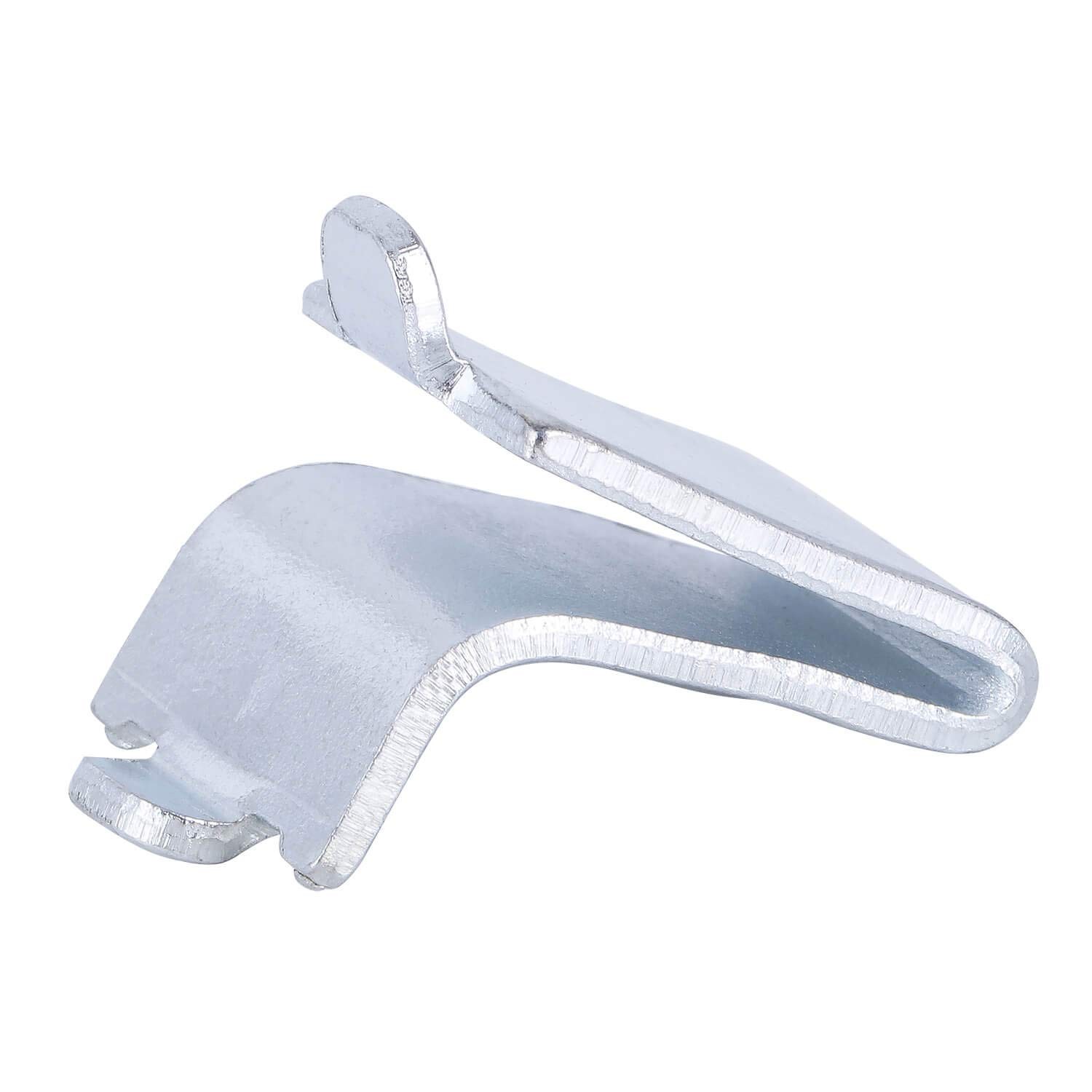 40 Pieces Adjustable Steel Pilaster Shelf Support Clips Hardware Fastener Metal